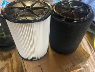 Ridgid shop vac filters