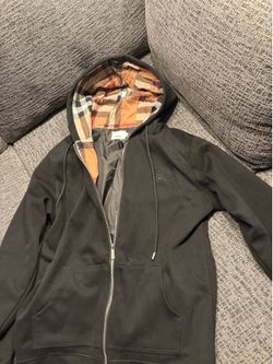 Burberry black hoodie size medium