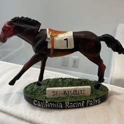 California Racing Fairs SEABISCUIT bobble head 