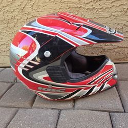Adult Large Motorcross BMX Mx Atv Dirtbike Utv Helmet 
