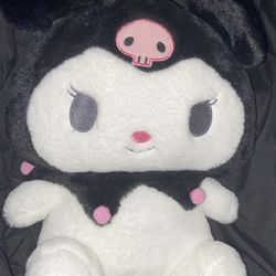 kuromi plush backpack
