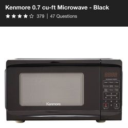 Kenmore Microwave 