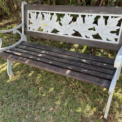 Patio Bench Cast Iron
