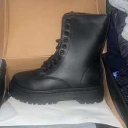 Brand New Fashion Nova Combat Boots