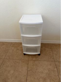 Sterilite 3 Drawer Storage Cart