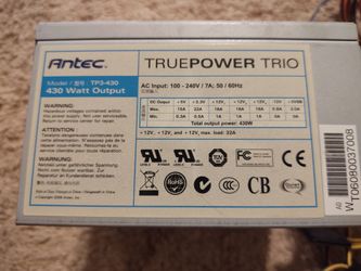 Antec 430Watt power supply