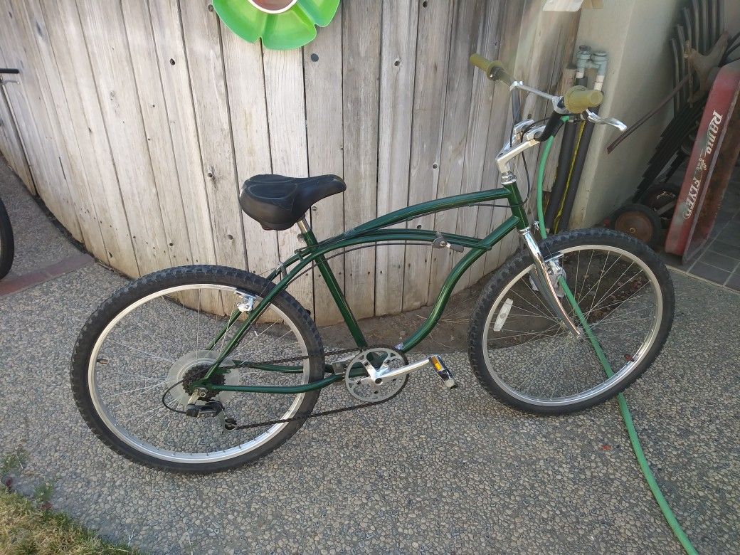 raleigh 5 speed cruiser klunker