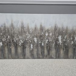 ARLC LAVENDER/GREY SNOWFALL PICTURE 