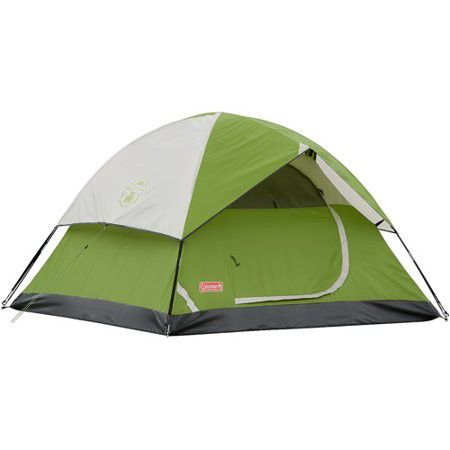 Coleman Sundome 3 Person Tent, 7' x 7', Easy Setup, Fits Queen Airbed