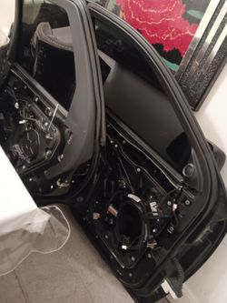 Black Car Doors (front & back set)