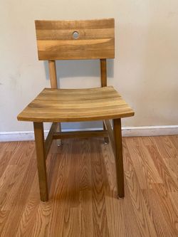 Wood Chair/ Read Description