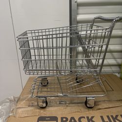 Miniature Shopping Cart