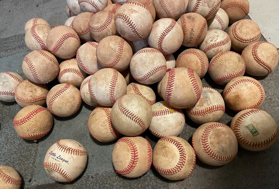 91 Baseballs (used)