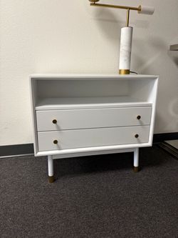 White side table