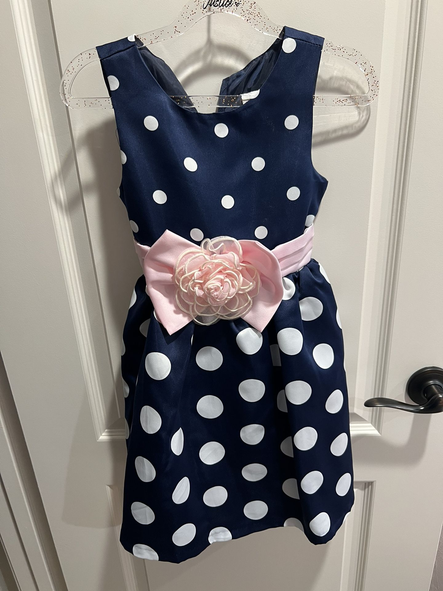 Rare Editions Blue Dress - Size 6 Little Girls