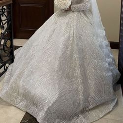 Dubai Luxury Wedding Gown