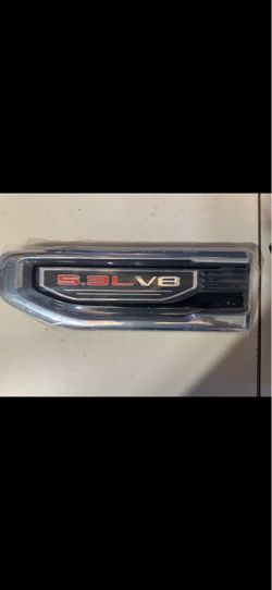 5.3L V8 Engine Badge Emblem only one