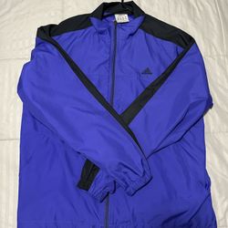 Vintage Purple Adidas Windbreaker