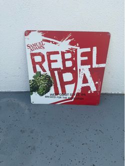 Samuel Adam’s metal sign $15