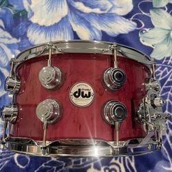 Dw Collectors 7x14 - Candy Lavender Over Kurillian Birch Snare 