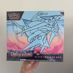 Chaos rising Pokemon center elite trainer box PC ETB