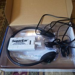 SUPER EAR PERSONAL SOUND AMPLIFIER LISTENING DEVICE