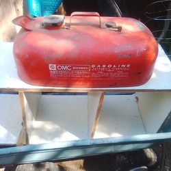 Vintage OMC Outdoor Marine 3 Gallon Gas Can 