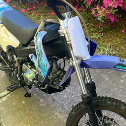 125cc Coolster Dirtbike Blue 