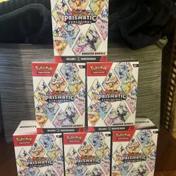 Pokemon Prismatic Evolutions Booster Bundle