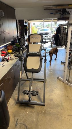 Inversion table spine decompression