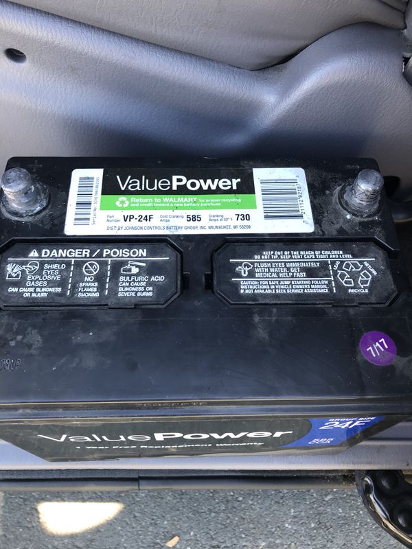 Value Car Battery 24f For In Berkeley Ca Offerup