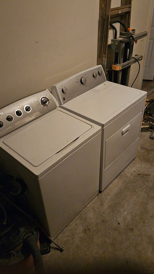 Washer And Dryer.
