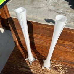 8 Eiffel Tower glass vases