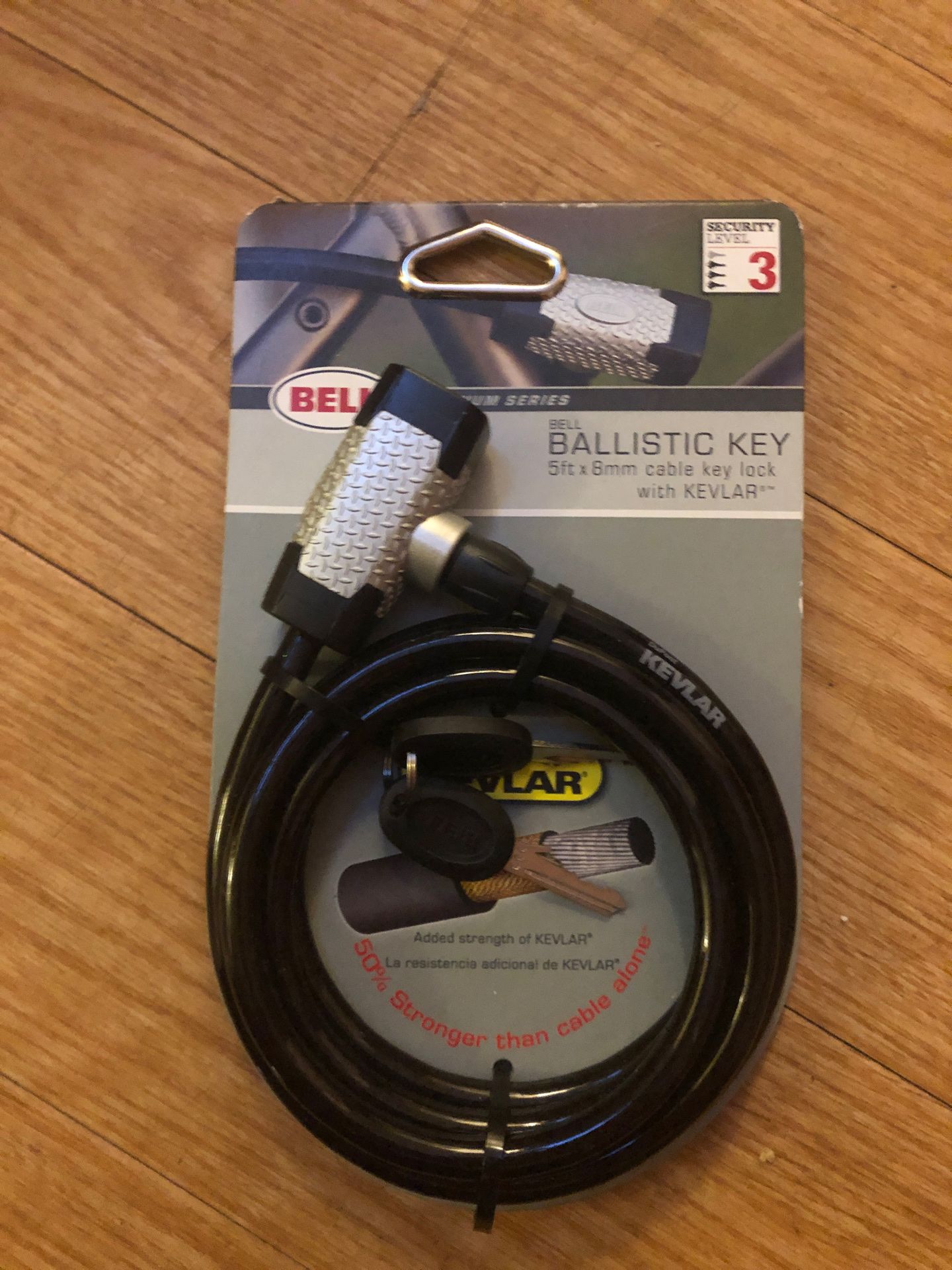 Bell anti theft lock for bicycle