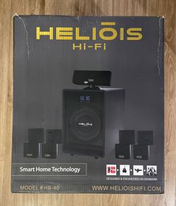 Heliois Hi-Fi Model# HB-40 Surround Sound System Smart Home Technology 