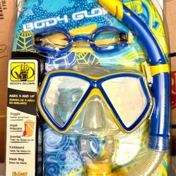 Body Glove YOUTH SNORKELING AND KICKBOARD SET