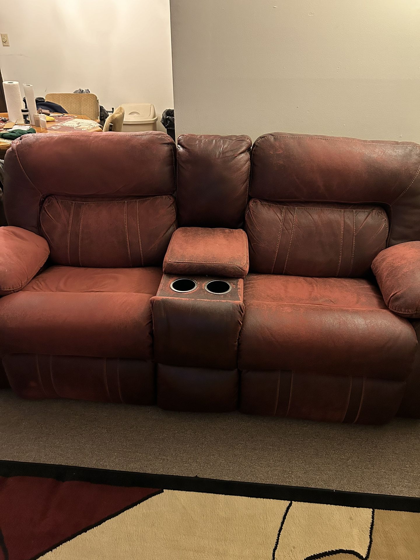 Pair Of Reclining Sofa Chairs 