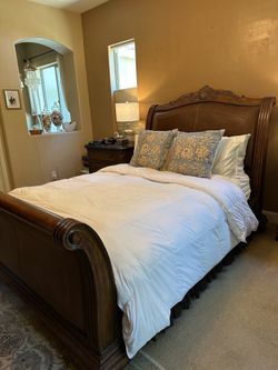 Queen bed frame