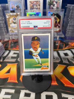 1991 Score Barry Bonds #668 PSA 10 Gem Mint