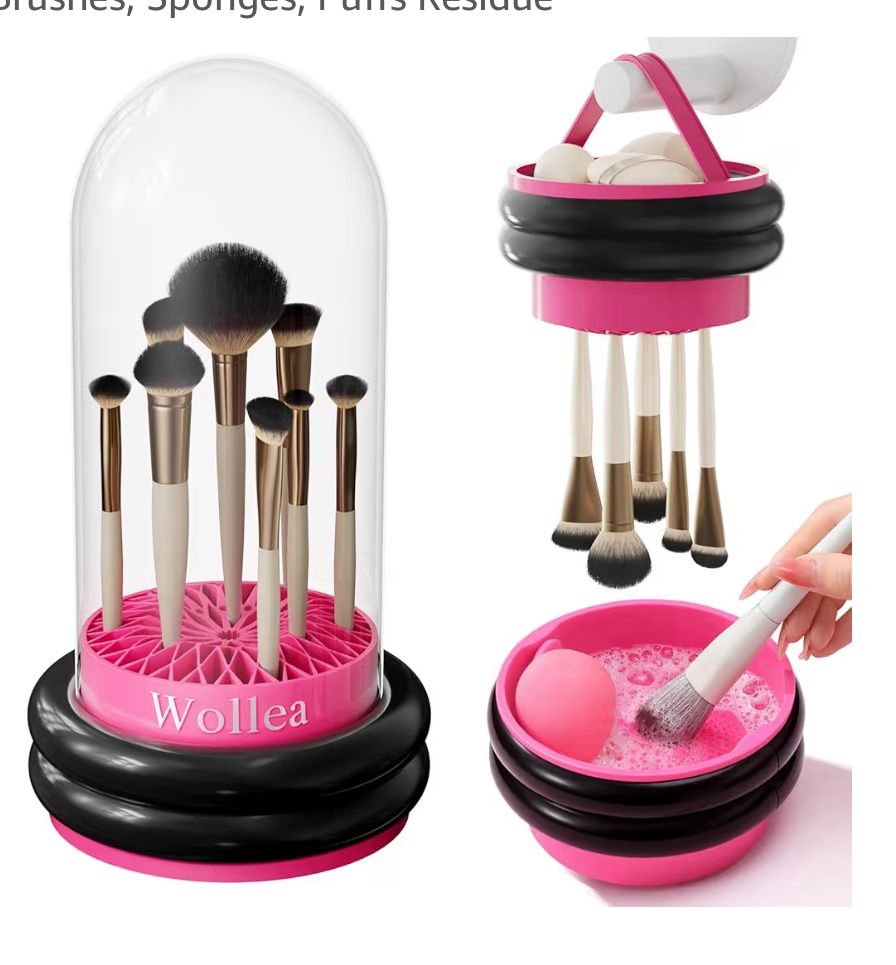 3 in 1 Makeup Brush Cleaner