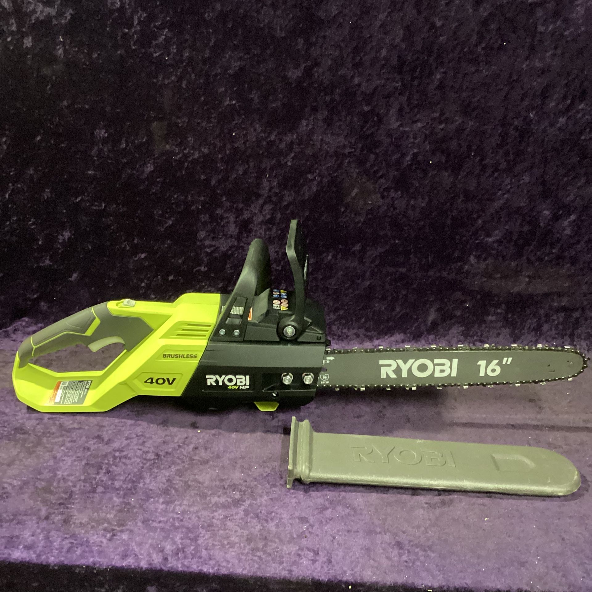 🛠🧰RYOBI 40V HP Cordless Brushless 16” Battery Chainsaw-LIGHTLY USED!(Tool Only)-$125!🧰🛠