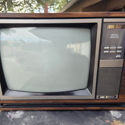 vintage TV  Color  19inch HITACHI