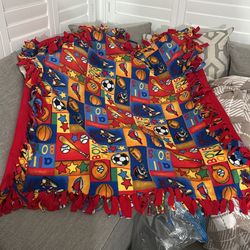 Cozy Warm Hand Made Blankets for boys