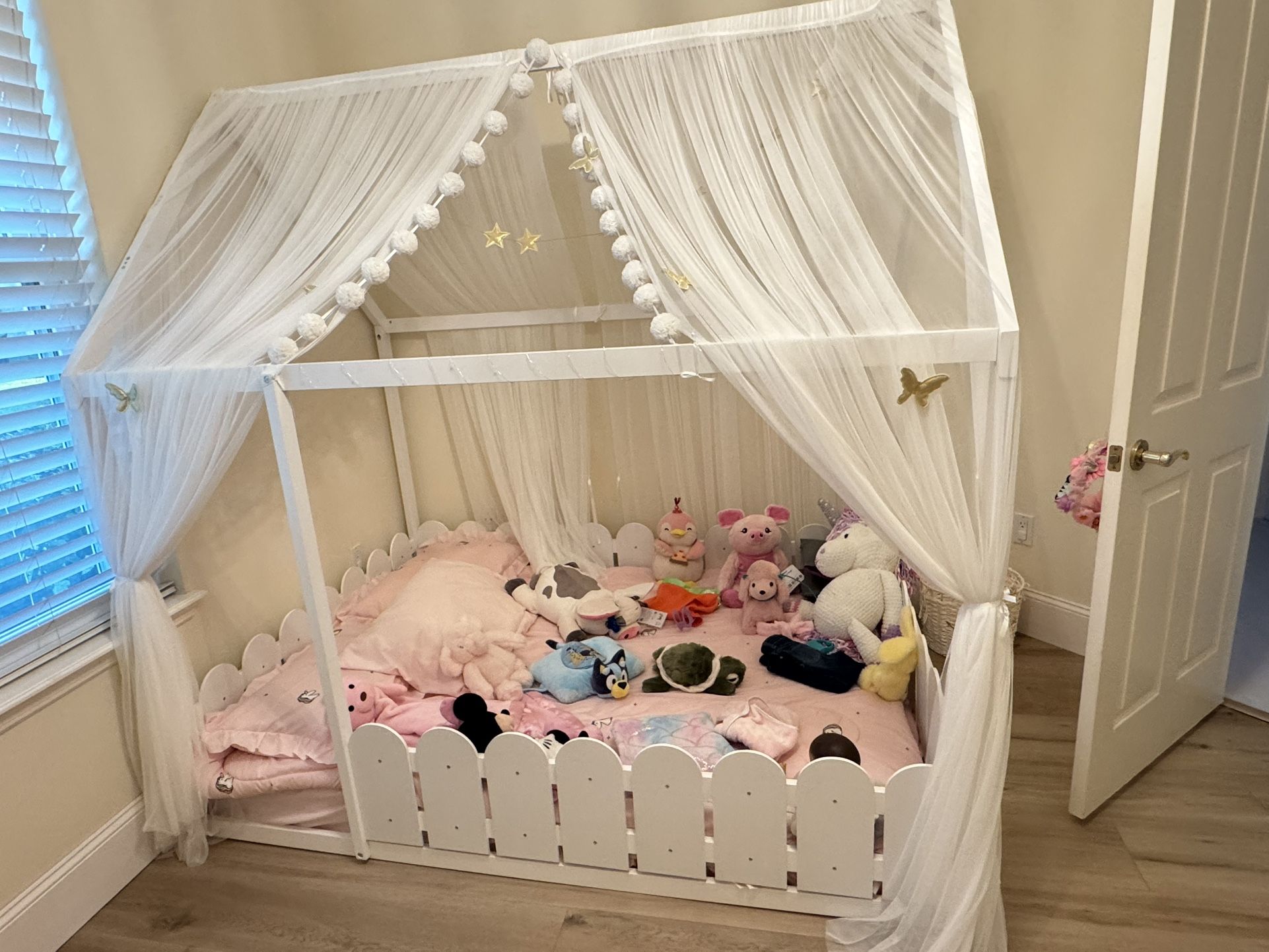 Full Size Bed Frame— Does Not Include Mattress