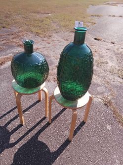 Emerald Green Vases