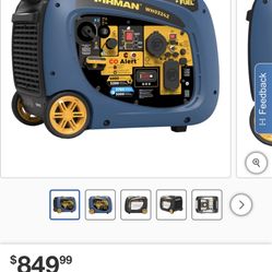 Firman Inverter Dual Fuel Generator WHO3242 With Extras