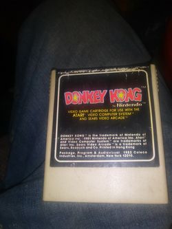 Atari DONKEY KONG game
