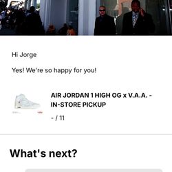 Jordan 1 High og X V.A.A 