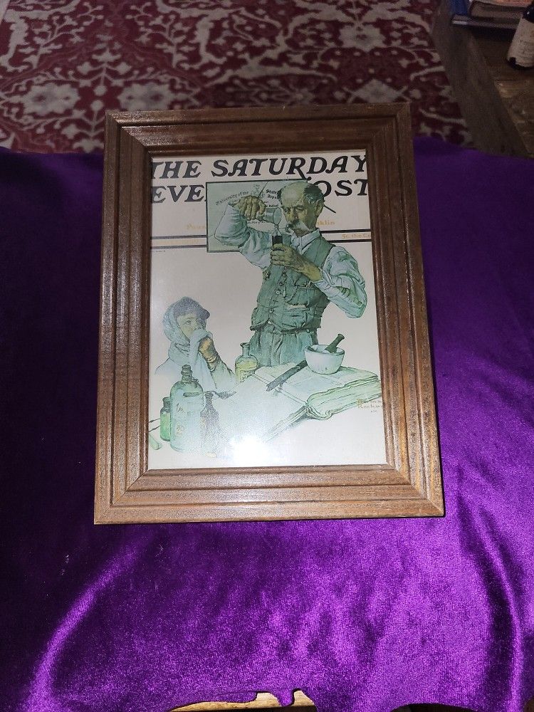 Framed Pharmacist print