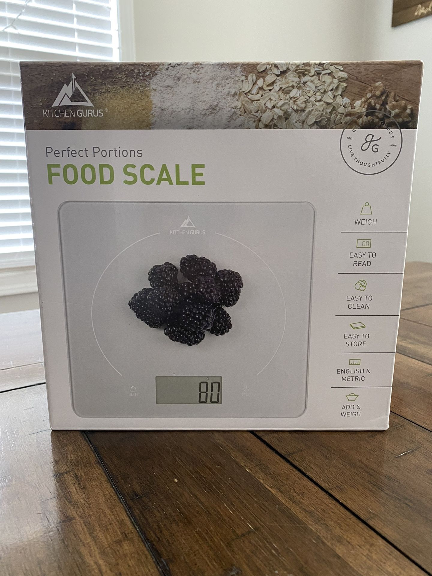 Food Scale - Perfect Portions Kitchen Guru